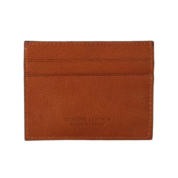 Billionaire Italian Couture Brown Leather Cardholder Men's Wallet - Picture 3 of 6